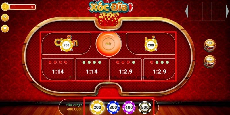 Bảng lịch sử cầu bệt dài trong công thức xóc đĩa chẵn lẻ đều ăn