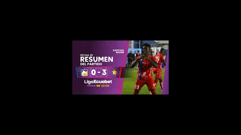 Cầu thủ El Nacional tạo ra khoảnh khắc nguy hiểm trước khung thành của Delfin